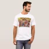 ヴァージンの7つの喜びの祭壇の背後の飾り Tシャツ (正面フル)
