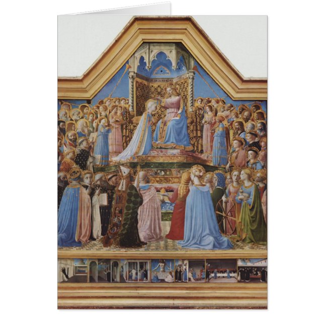 ヴァージンのFra Angelico-の即位 (正面)