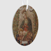 ヴァージンはキリストの子のクリスマスを崇拝 オーナメント (正面)