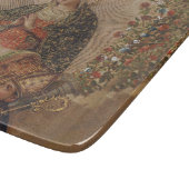 ヴァージンはキリストの子のクリスマスを崇拝 カッティングボード (角)