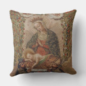 ヴァージンはキリストの子のクリスマスを崇拝 クッション (裏面)