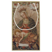 ヴァージンはキリストの子のクリスマスを崇拝 スモールペーパーバッグ (裏面)