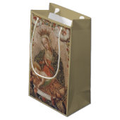 ヴァージンはキリストの子のクリスマスを崇拝 スモールペーパーバッグ (裏面アングル)