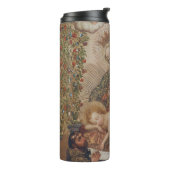 ヴァージンはキリストの子のクリスマスを崇拝 タンブラー (回転左)