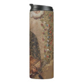 ヴァージンはキリストの子のクリスマスを崇拝 タンブラー (回転右)