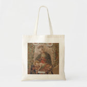 ヴァージンはキリストの子のクリスマスを崇拝 トートバッグ (正面)