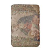 ヴァージンはキリストの子のクリスマスを崇拝 バスマット (正面縦)