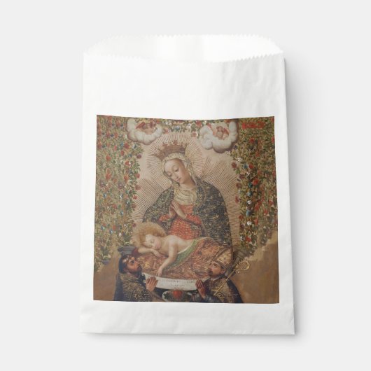 ヴァージンはキリストの子のクリスマスを崇拝 フェイバーバッグ (正面)