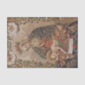 ヴァージンはキリストの子のクリスマスを崇拝 薄葉紙 (正面)