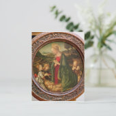 ヴァージンはキリストの子を慕う ポストカード (スタンド正面)