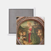 ヴァージンはキリストの子を慕う マグネット (正面/裏面)