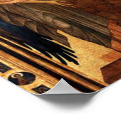 「ヴァージンは天使と共に即位した」 ポスター (角)