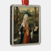 ヴァージンを想像するセントアンナ メタルオーナメント (右)