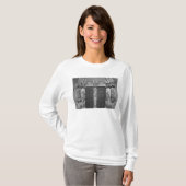 ヴァージンを描写するtrumeauの入口 tシャツ (正面フル)