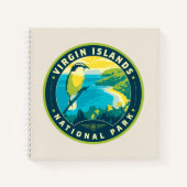ヴァージンアイランズ国立公園 ノートブック (正面)