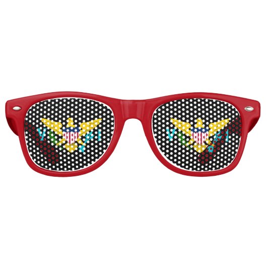 ヴァージンアイランダーコート・オブ・アームズ レトロサングラス (正面)