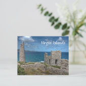 ヴァージンアイランドキャッスルハガキ ポストカード (スタンド正面)