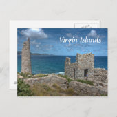 ヴァージンアイランドキャッスルハガキ ポストカード (正面/裏面)