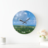 ヴァージンアイランドセントクロワサンディポイントUSVI ラージ壁時計 (ホーム)