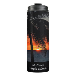 ヴァージンアイランドセントクロワUSVIトロピカルサンセット タンブラー
