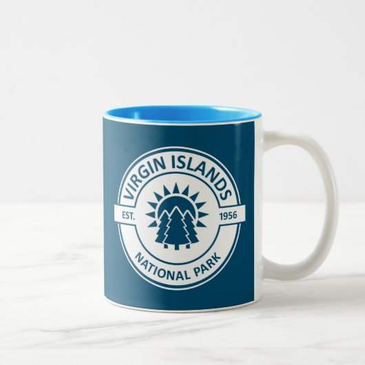 ヴァージンアイランドナショナルパークサンツリーズ ツートーンマグカップ (右)