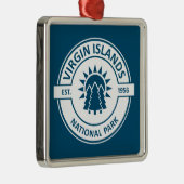 ヴァージンアイランドナショナルパークサンツリーズ メタルオーナメント (右)