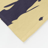 ヴァージンアイランドナショナルパークトランクベイビーチ フリースブランケット (角)