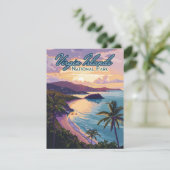 ヴァージンアイランドナショナルパークビーチセントジョンカード (スタンド正面)