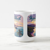 ヴァージンアイランドナショナルパークビーチセントジョン コーヒーマグカップ (中央)