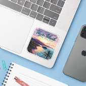 ヴァージンアイランドナショナルパークビーチセントジョン シール (ノートパソコンとiPhone)