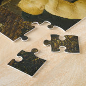 ヴァージンアドリングチャイルドサンドロ絵画ボッティチェリ ジグソーパズル (側面)