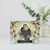 ヴァージンウィズエンジェルズブーゲロー ポストカード (スタンド正面)