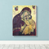 ヴァージンエレウザ，ネセバルから キャンバスプリント (インサイチュ (ウッドフロア))