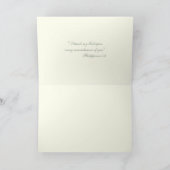 ヴァージンエレガントメアリー宗教カトリックフローラ シーズンカード (内部)