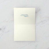 ヴァージンエレガントメアリー宗教カトリックフローラ シーズンカード (内部)