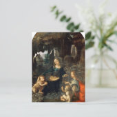 ヴァージンオブザロックズバイレオナルドダヴィンチポストカード ポストカード (スタンド正面)