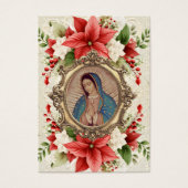 ヴァージンクリスマスグアダルーペスペインの葬儀祈りの言葉 (正面)