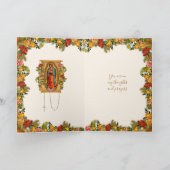 ヴァージングアダスペインのルーペバラとロザリオ サンキューカード (内部)