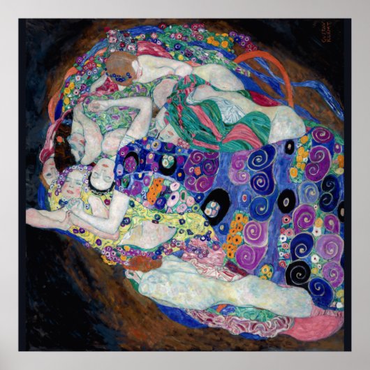 ヴァージングスタフクリムトポスター ポスター (正面)