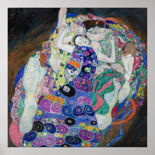 ヴァージンバイグスタフクリムト, 1913 ポスター (正面)