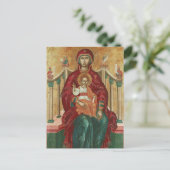 ヴァージンブレフォクラトーザがツァネスにより即位 ポストカード (スタンド正面)