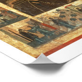 ヴァージンホデゲトリアのアイコンSmolensk, c.1450 ポスター (角)