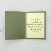 ヴァージンマドンナマリアとキリスト・チャイルド・イエス カード (内部)