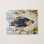 ヴァージンマリアとイエスと天使 ジグソーパズル (横)