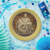 ヴァージンマリアとキリスト・ピエタバイミケランジェロ ペーパープレート (パーティー)