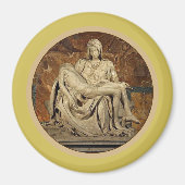 ヴァージンマリアとキリスト・ピエタバイミケランジェロ マグネット (正面)