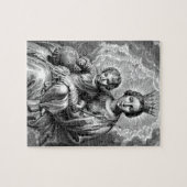 ヴァージンマリアとベビーイエスキリスト ジグソーパズル (横)