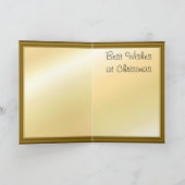 ヴァージンマリアと子イエスのイコン シーズンカード (内部)