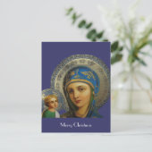 ヴァージンマリアと子イエス シーズンポストカード (スタンド正面)