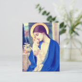 ヴァージンマリアと子バイマリアンストークス ポストカード (スタンド正面)